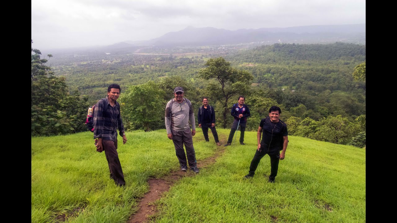Mandakini Hill trek near Virar in monsoon.