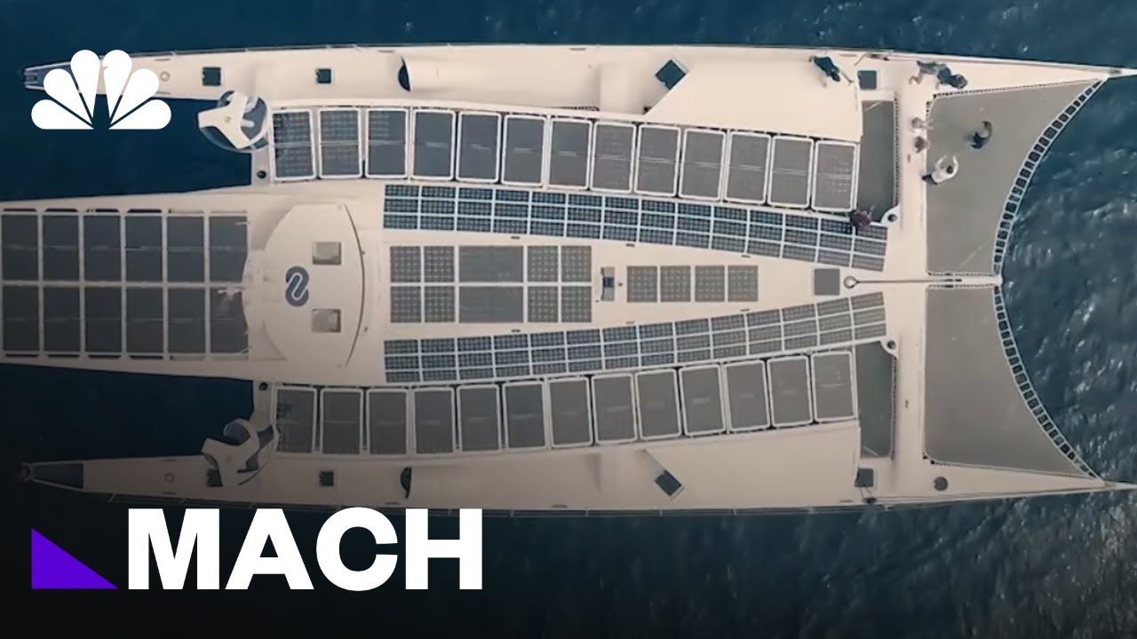 This Ship's Six-Year Journey Is To Prove Zero-Emission Ocean Travel Is Possible | Mach | NBC News