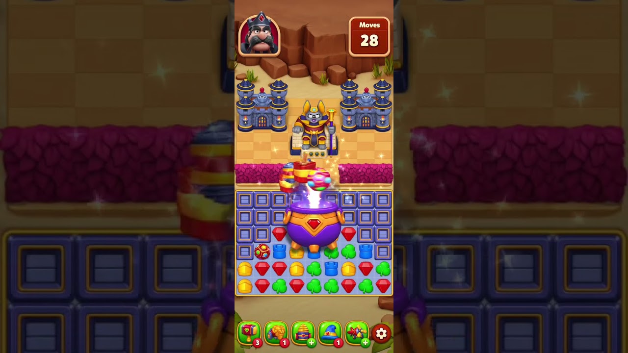 Royal Kingdom open new Area levels 1780 to 1789 Power rush Dark King vs King Richard Epic game play 