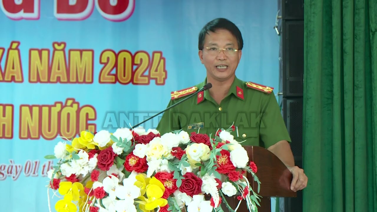 Lễ công bố Quyết định đặc xá năm 2024 của Chủ tịch nước tại Trại giam Đắc Tân