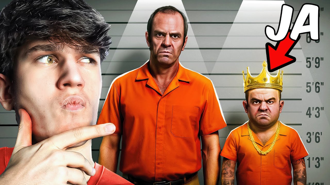 Spędziłem 72h jako MINI WIĘŹIEŃ w GTA V!😲