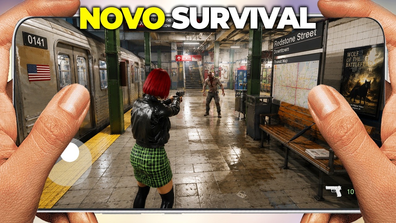 SAIUU! Project Requiem Survival NOVO JOGO PARA CELULAR GAMEPLAY ANDROID E IOS