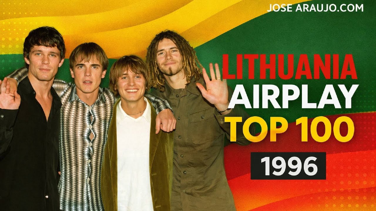 🇱🇹 Lithuania Top 100 of 1996 | The Biggest Radio Hits of the Year 🎶