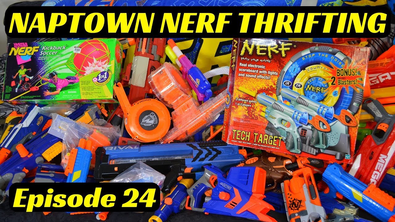 [NAPTOWN NERF THRIFTING] Episode 24 (SUPER RARE NERF FINDS!)