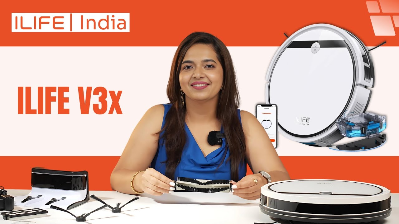 ILIFE V3x Robotic Vacuum Cleaner | Product Overview