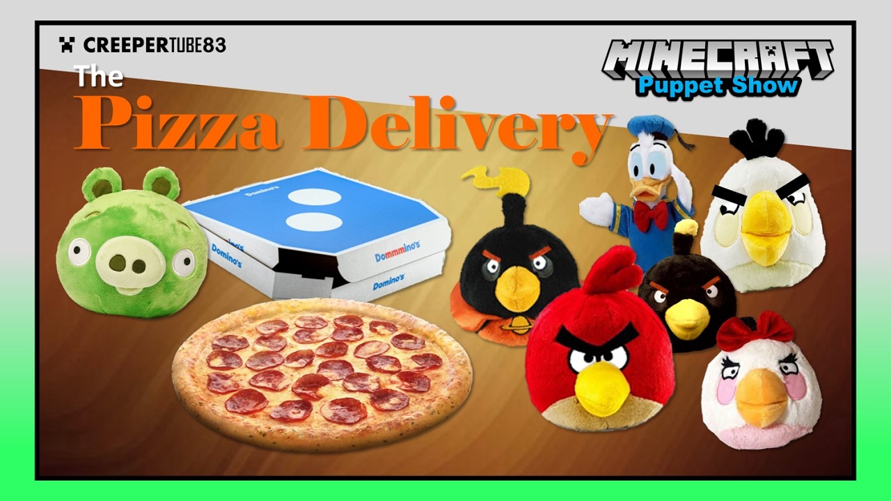 [CT83] The Pizza Delivery | MinecraftPuppetShow