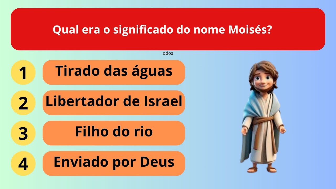 BOM DE BÍBLIA - 15 Perguntas Bíblicas - Nível Médio