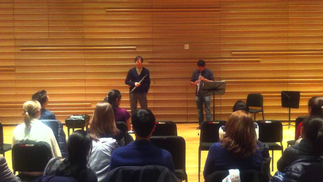 2012 Jonathan Kelly Oboe Master Class in New York Sponsored by iNNOLEDY and Marigaux