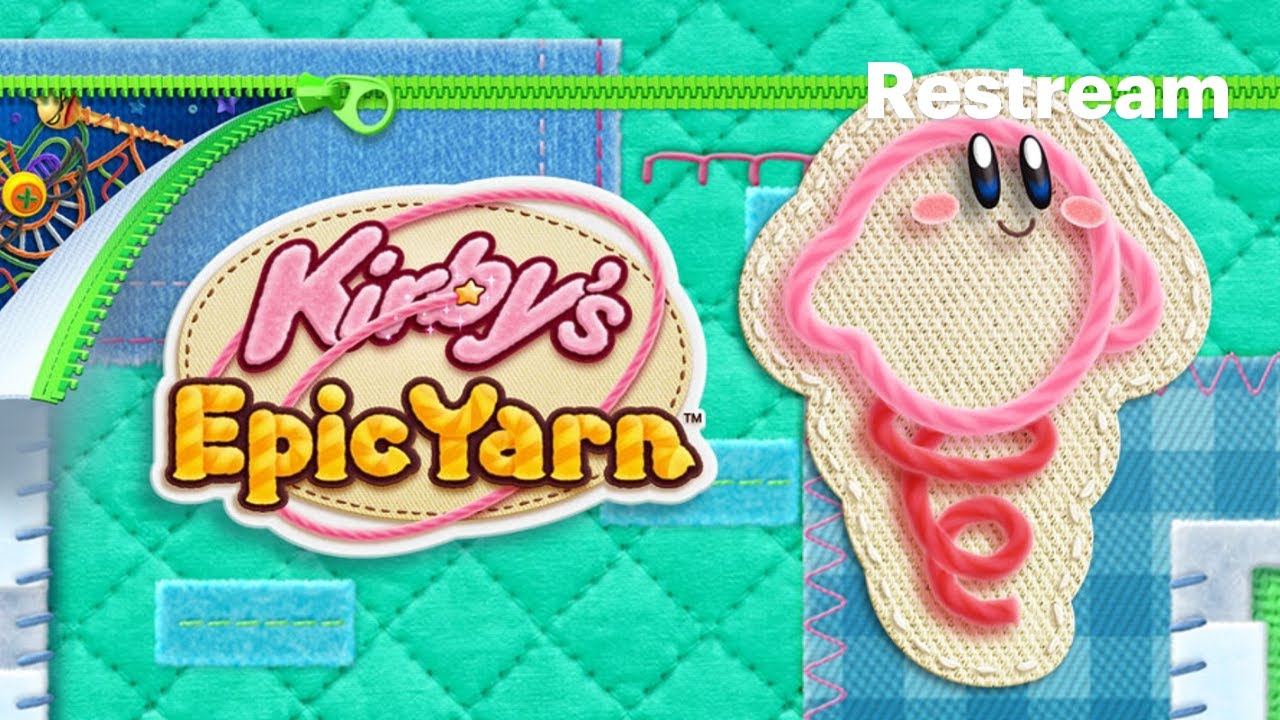 Manic Monday Come Hang Out & Vibe Kirby's Epic Yarn Live Stream Let's Go!!!