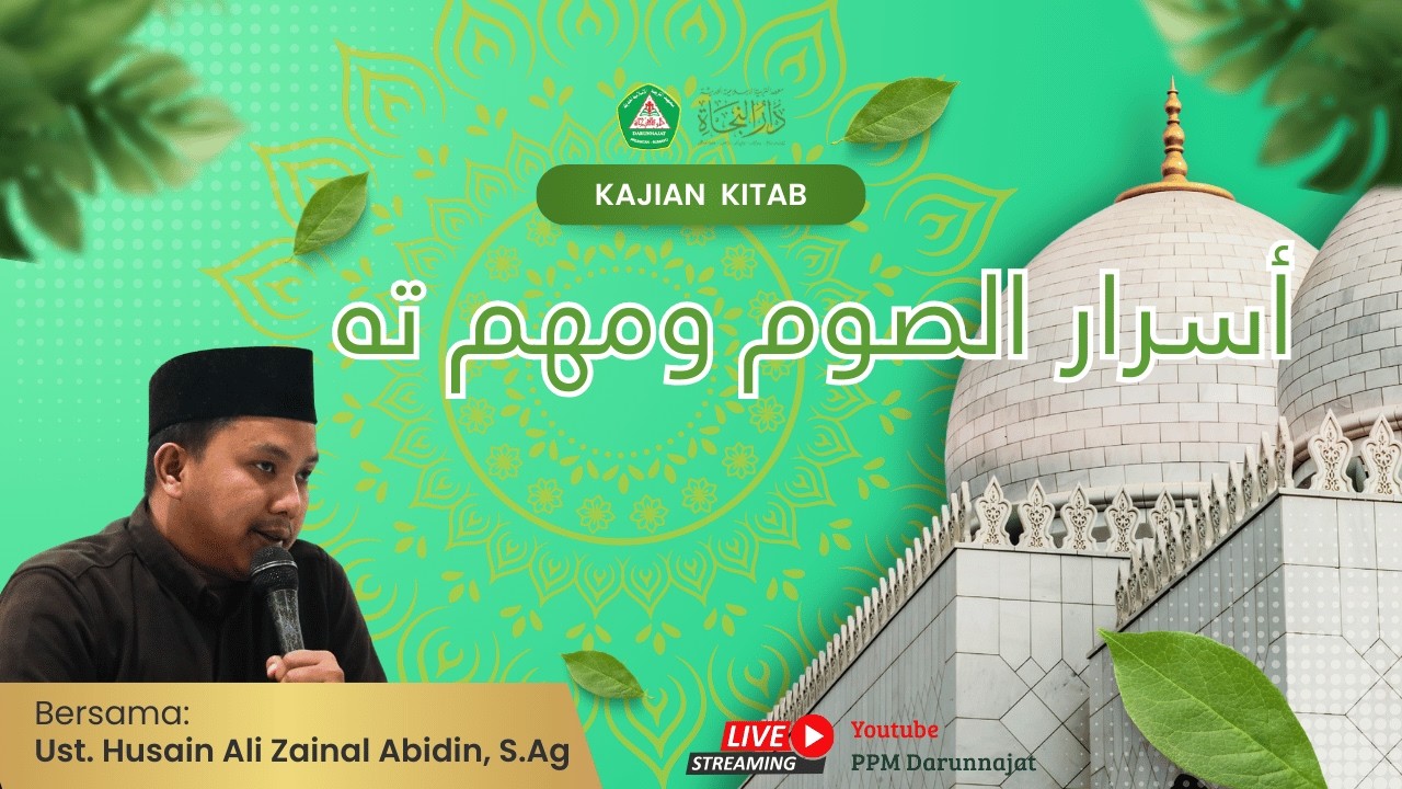 🔴LIVE Pasaran Ramadhan (Pengajian Kitab Asror As-shoum) Ust. Husain Ali Zainal Abidin