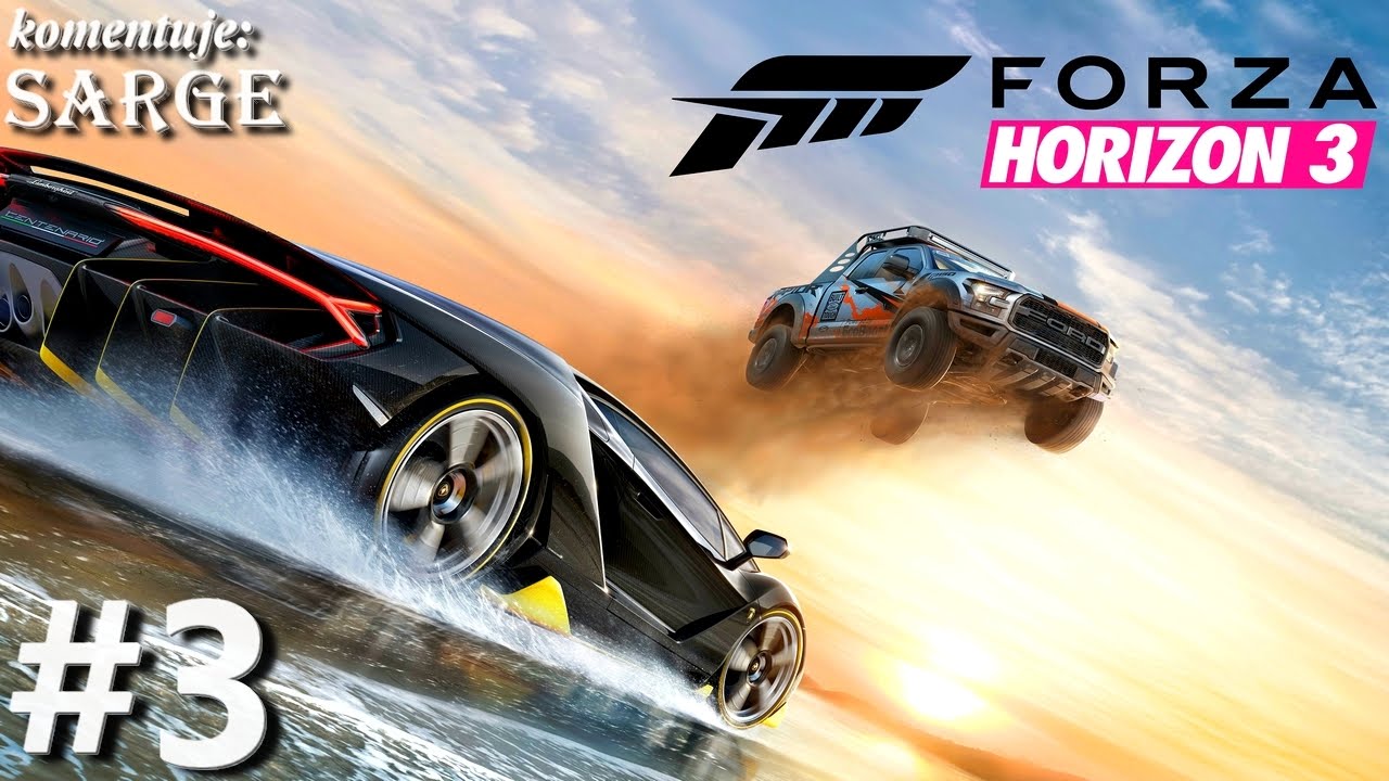 Zagrajmy w Forza Horizon 3 odc. 3 - Rajdy przełajowe koncepcyjnym Lamborghini Urus