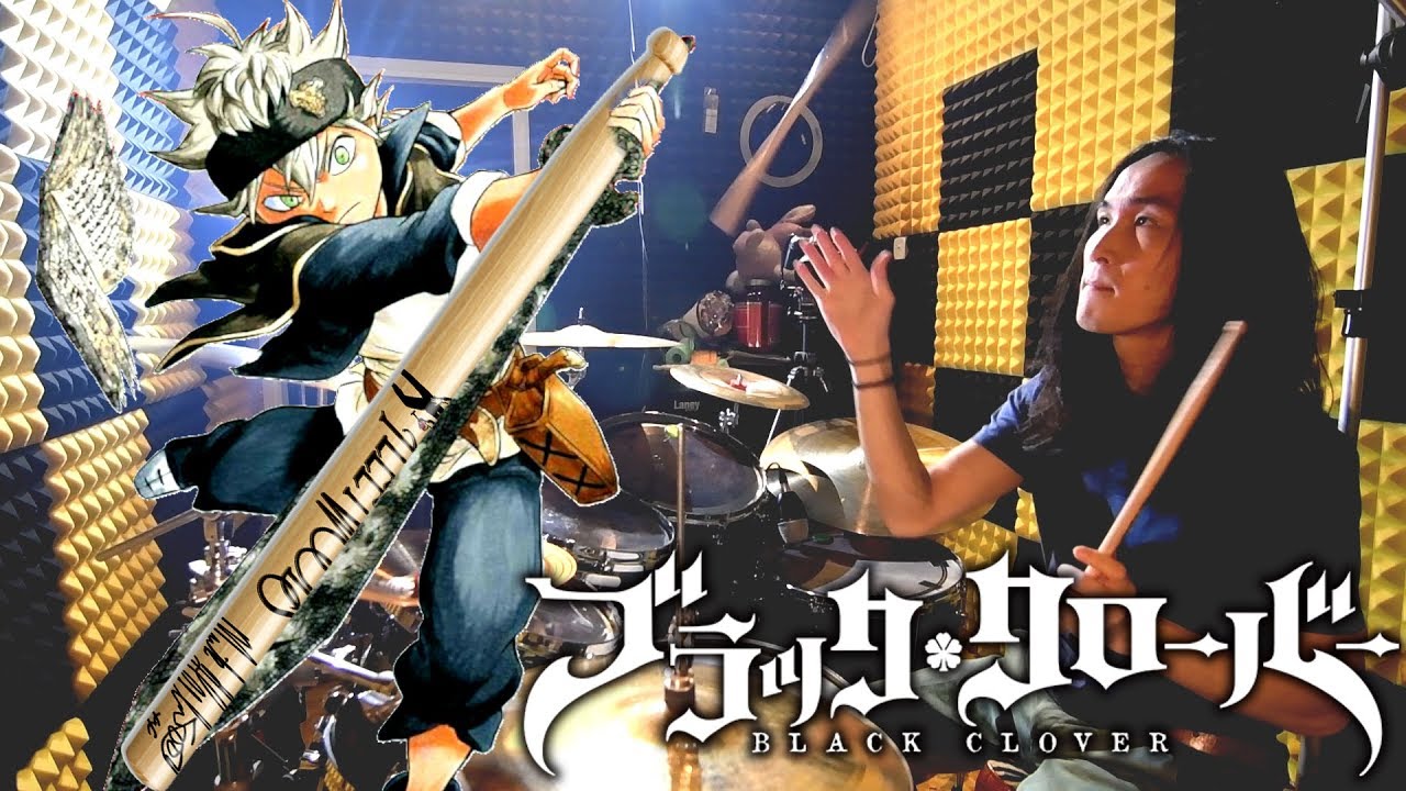 Black Clover OP3 FULL - Black Rover【Drum Cover】