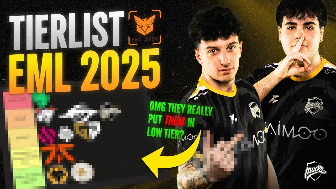 Li hanno veramente messi in così in basso... 💀 R6 EML 2025 Tierlist