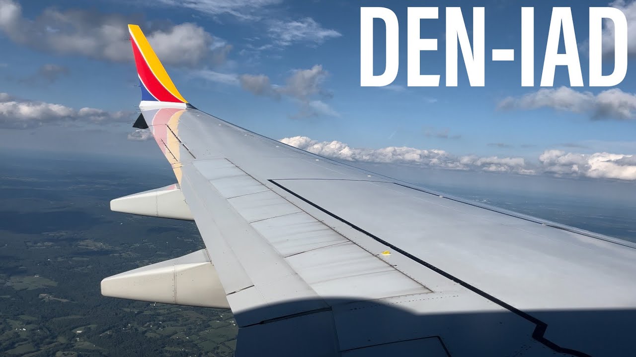 Full Flight #84 - Southwest Airlines - Boeing 737 MAX 8 - Denver (DEN) to Washington DC (IAD)