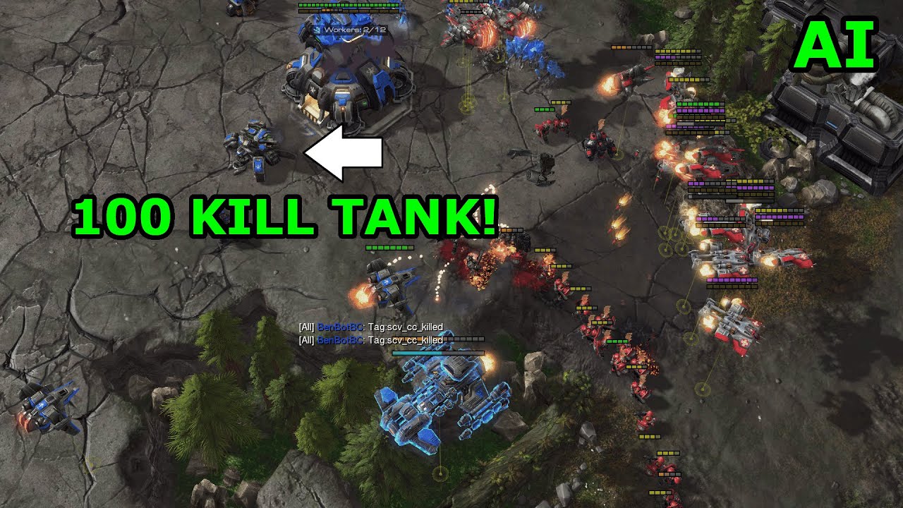 ZAP BRANNIGAN BOT! - WickedBot vs BenBotBC - STARCRAFT 2 AI