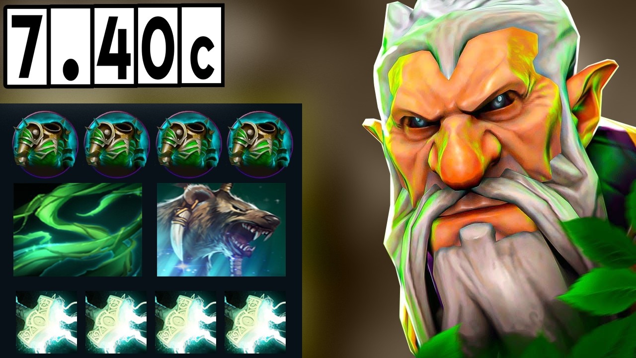 Lone Druid - Mid Lane VS. Void Spirit! [Full Match Gameplay Dota 2] 7.40c