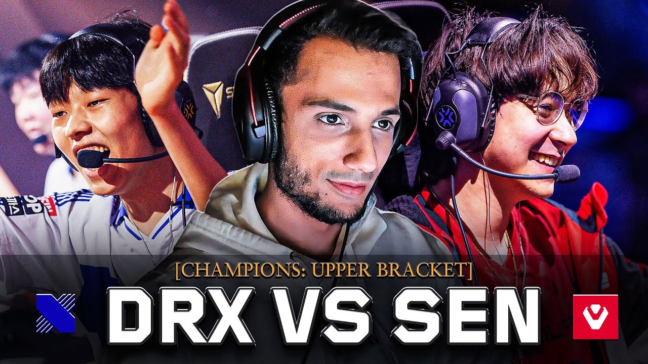 ПЛЕЙ-ОФФ НАЧИНАЕТСЯ! | Реакция FNS на матч DRX против Sentinels (Valorant Champions 2024)
