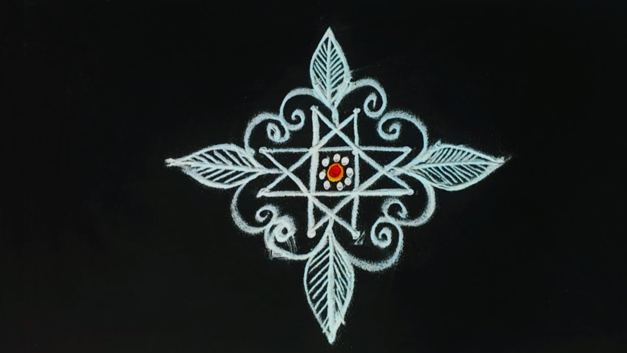 3 Simple and Daily Rangolis🌺 Latest Kolams🌺 Easy Muggulu🌺 Daily Rangolis