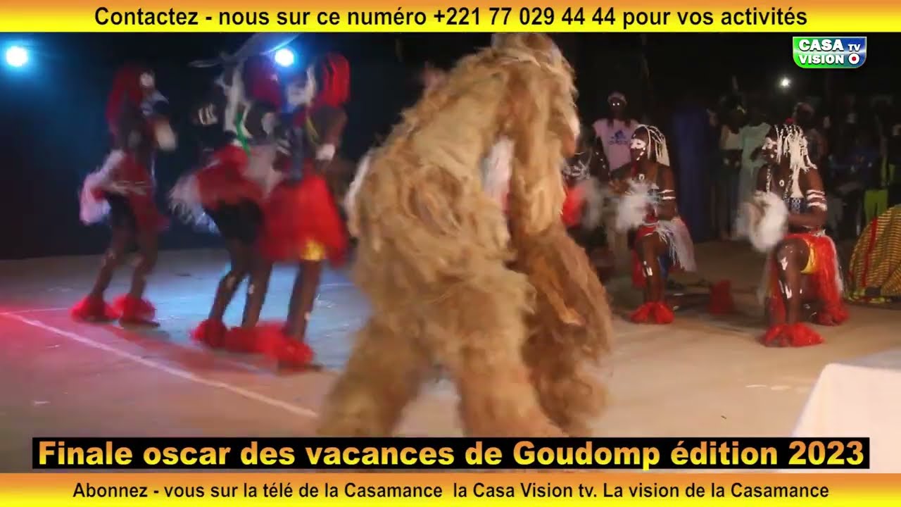 Finale Oscar des vacances de Goudomp édition 2023 danse traditionnelle