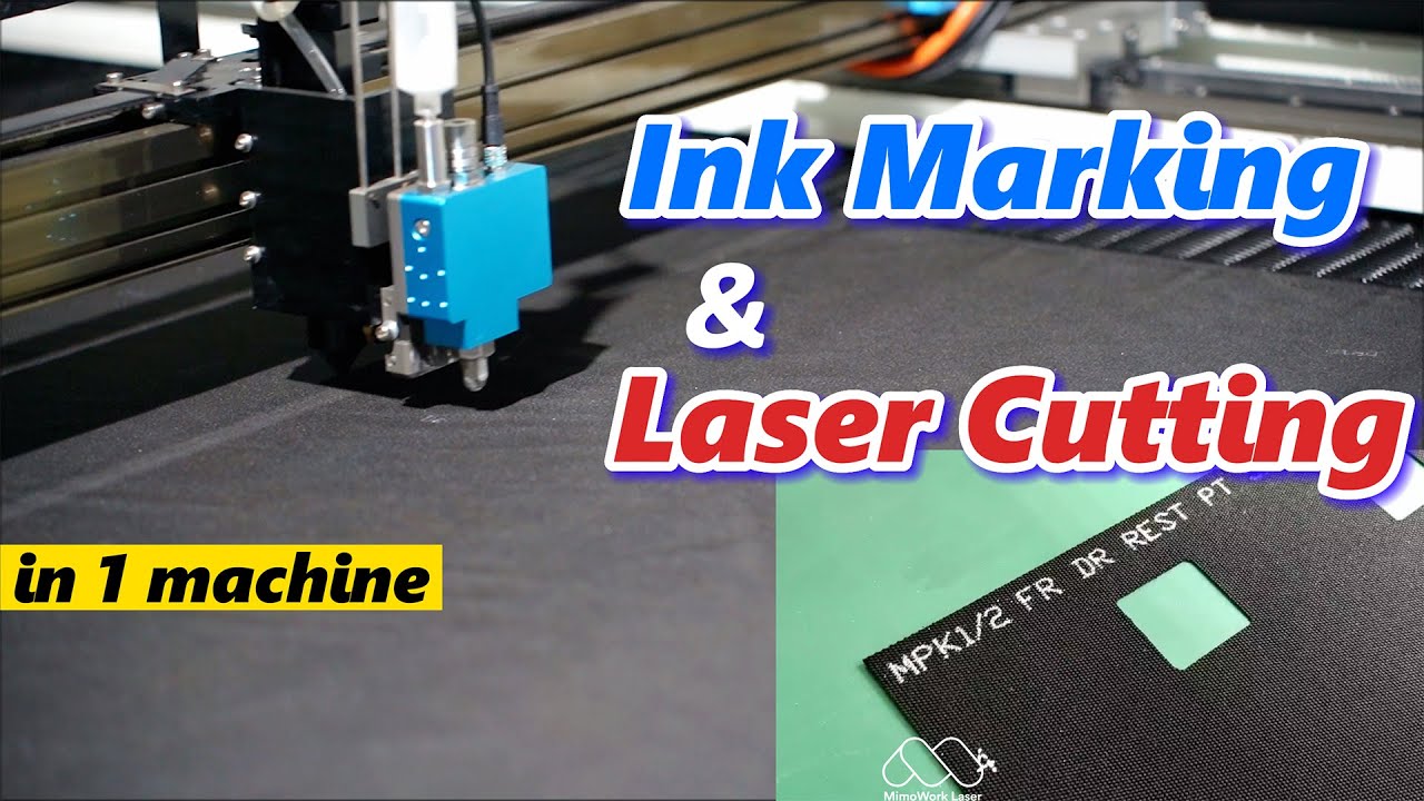 Fabric & Leather Laser Cutter Machine | Inkjet Marking & Laser Cutting