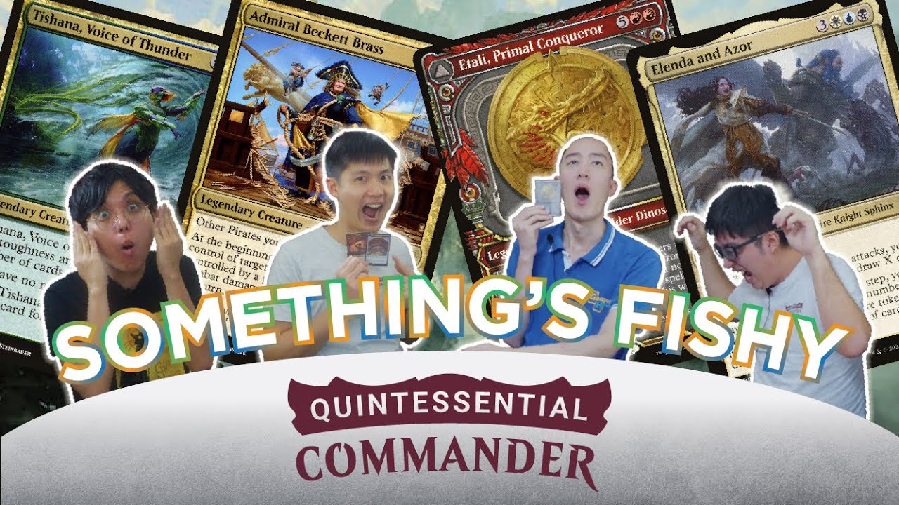 PREHISTORIC IXALAN BATTLE 🦖 |  Etali v Beckett Brass v Tishana v Elenda & Azor MTG EDH Commander