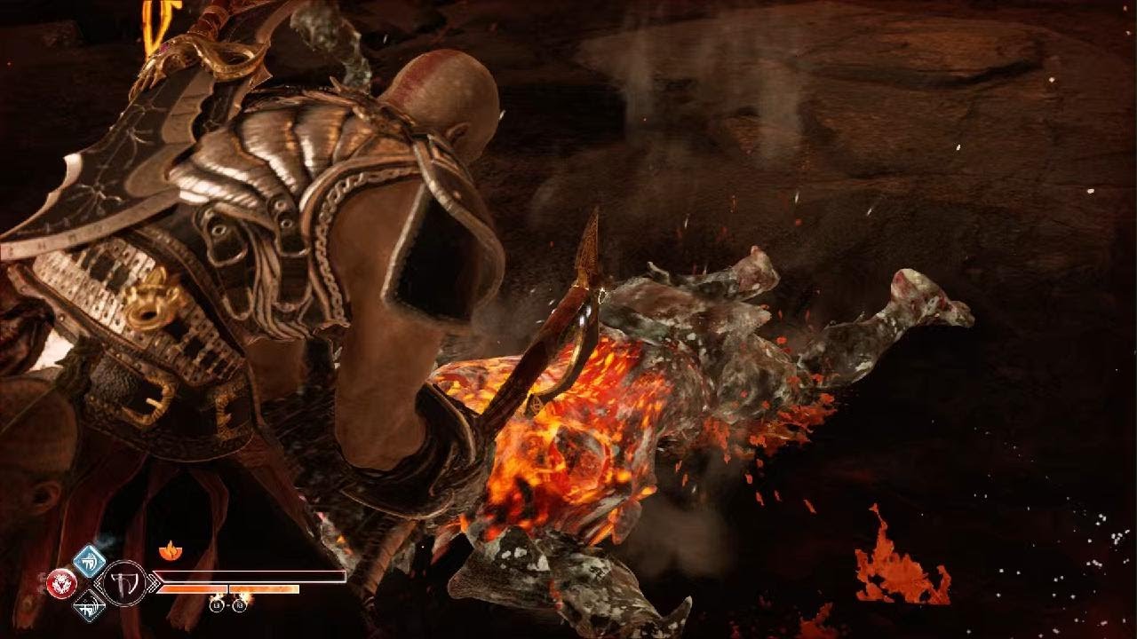 God of War: Thiazi's Talon into Execution Combo Showcase