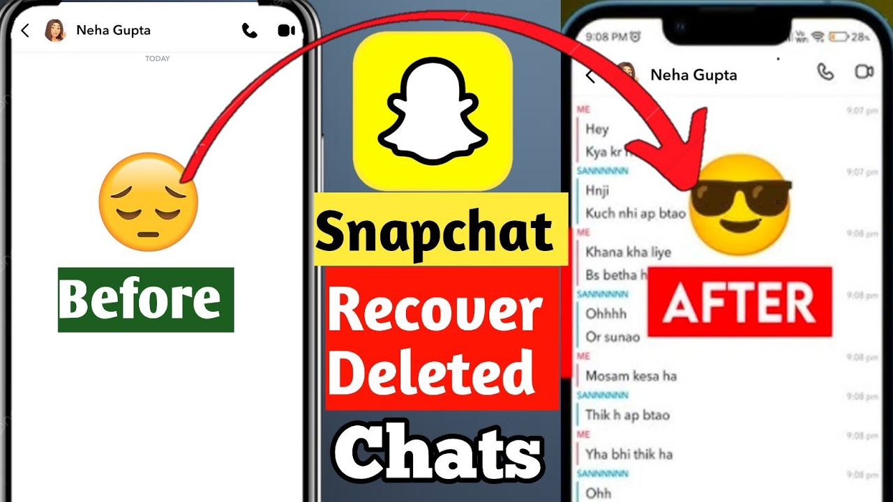 Snapchat Delete Chats Wapas Kaise Laye 🔥🔥l How to Recover Deleted Chats On Snapchat l 