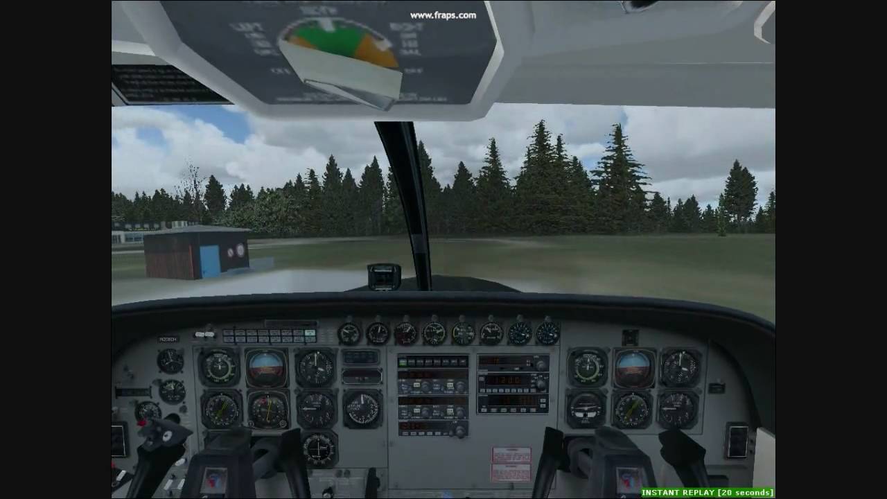 FSX  weird downwind at Wasserkuppe
