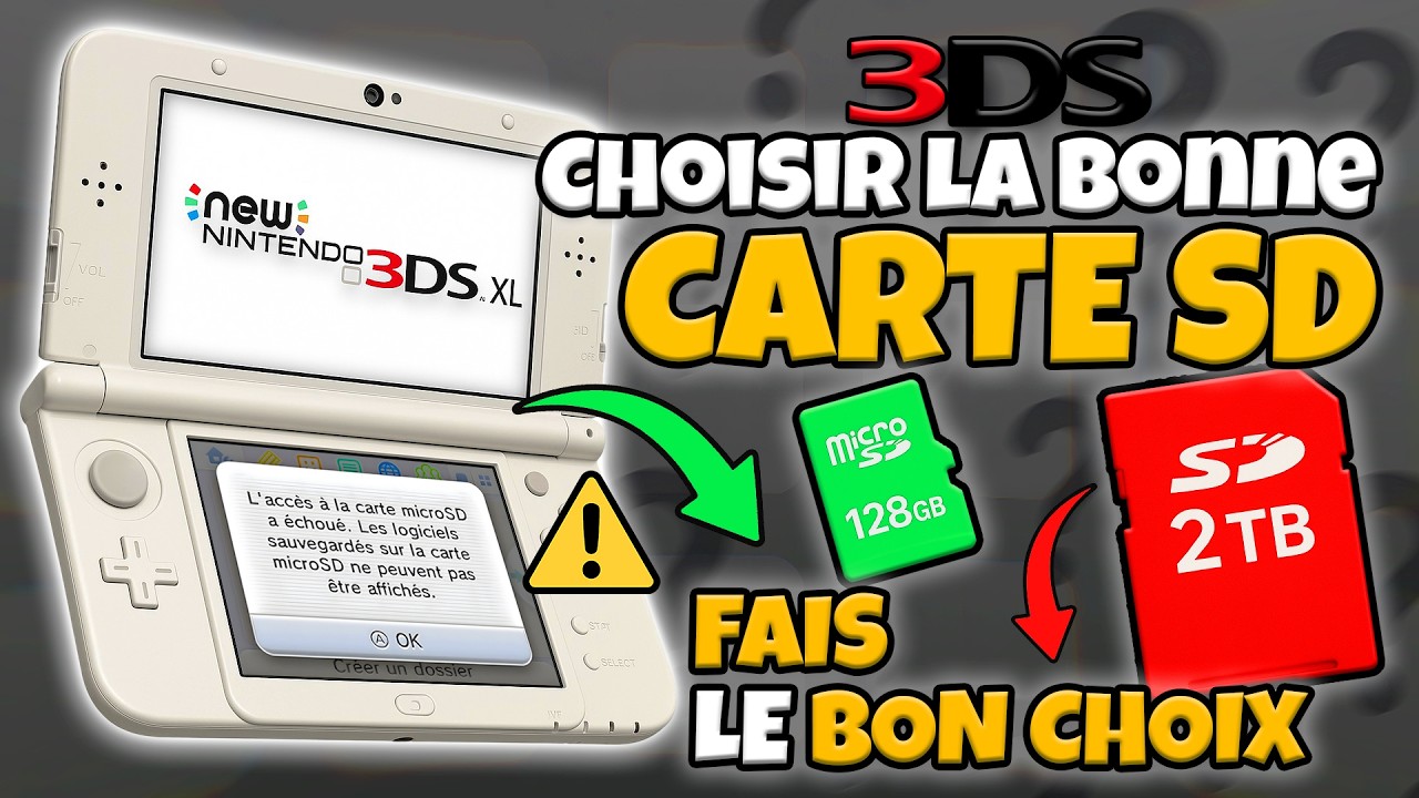 La meilleure carte SD pour ta 3DS en 2026 ? Découvre le bon choix I