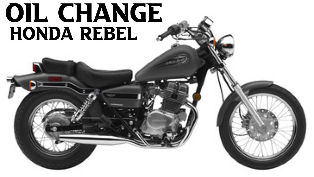Honda Rebel Oil Change