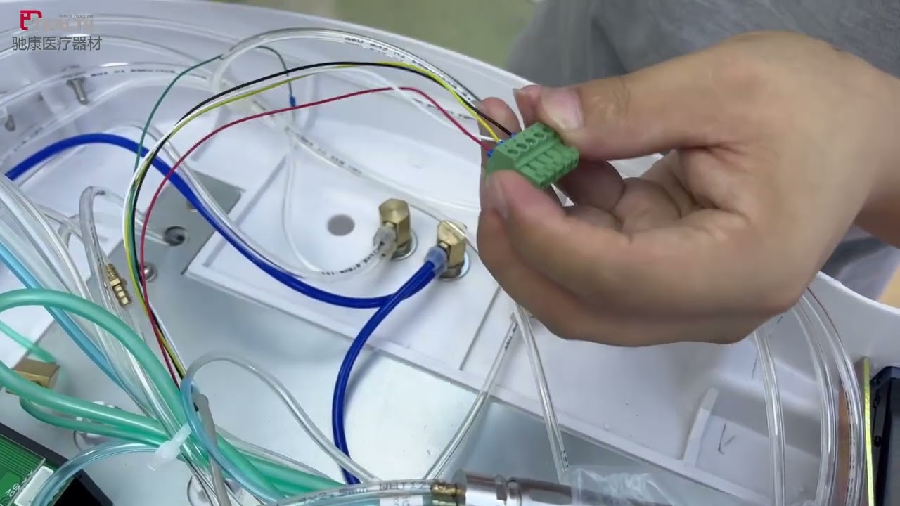 Installation steps of Tealth Built-in electric dental motor