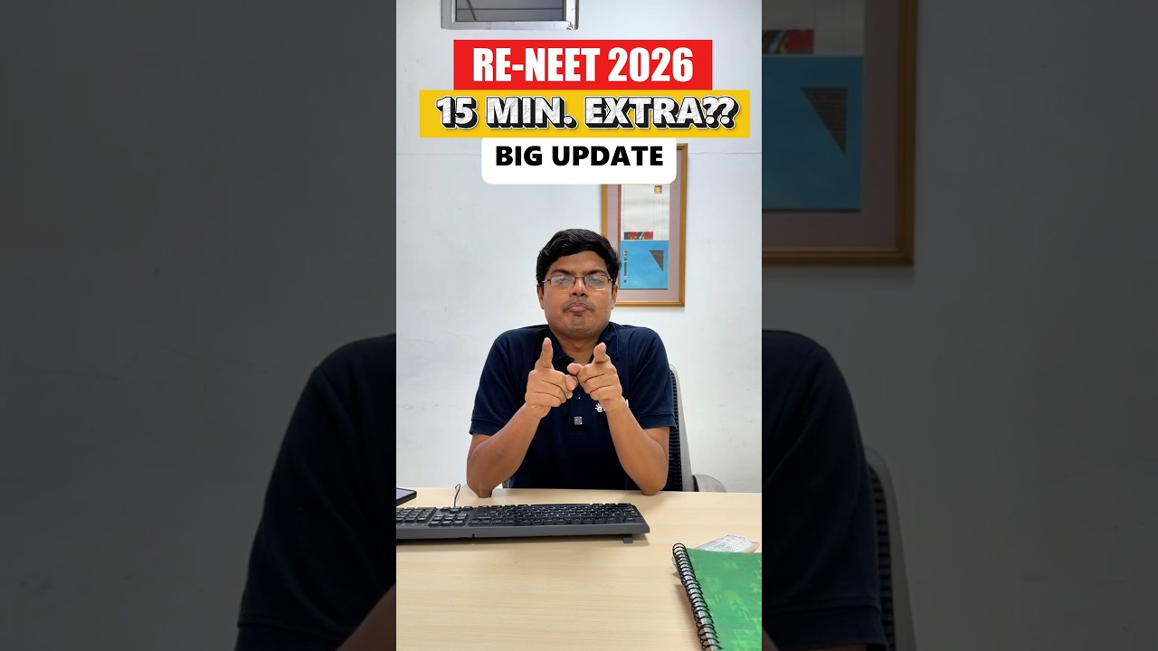 RE-NEET 2026 Exam Timings Changed 🤯| NTA Latest Update #shorts #neet2026 #neet #esaral #nta