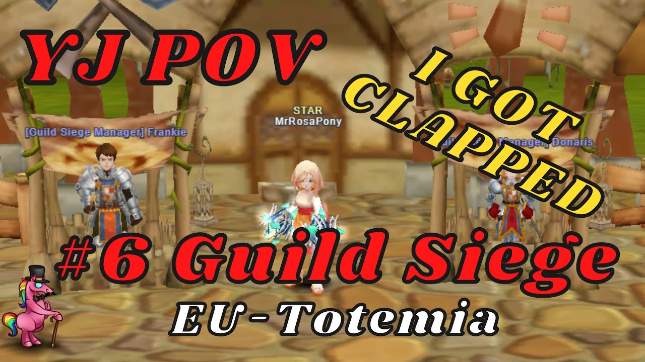 Flyff Universe - Guild Siege YJ POV Guild War Totemia 23.07.22 - Best MMO 2022