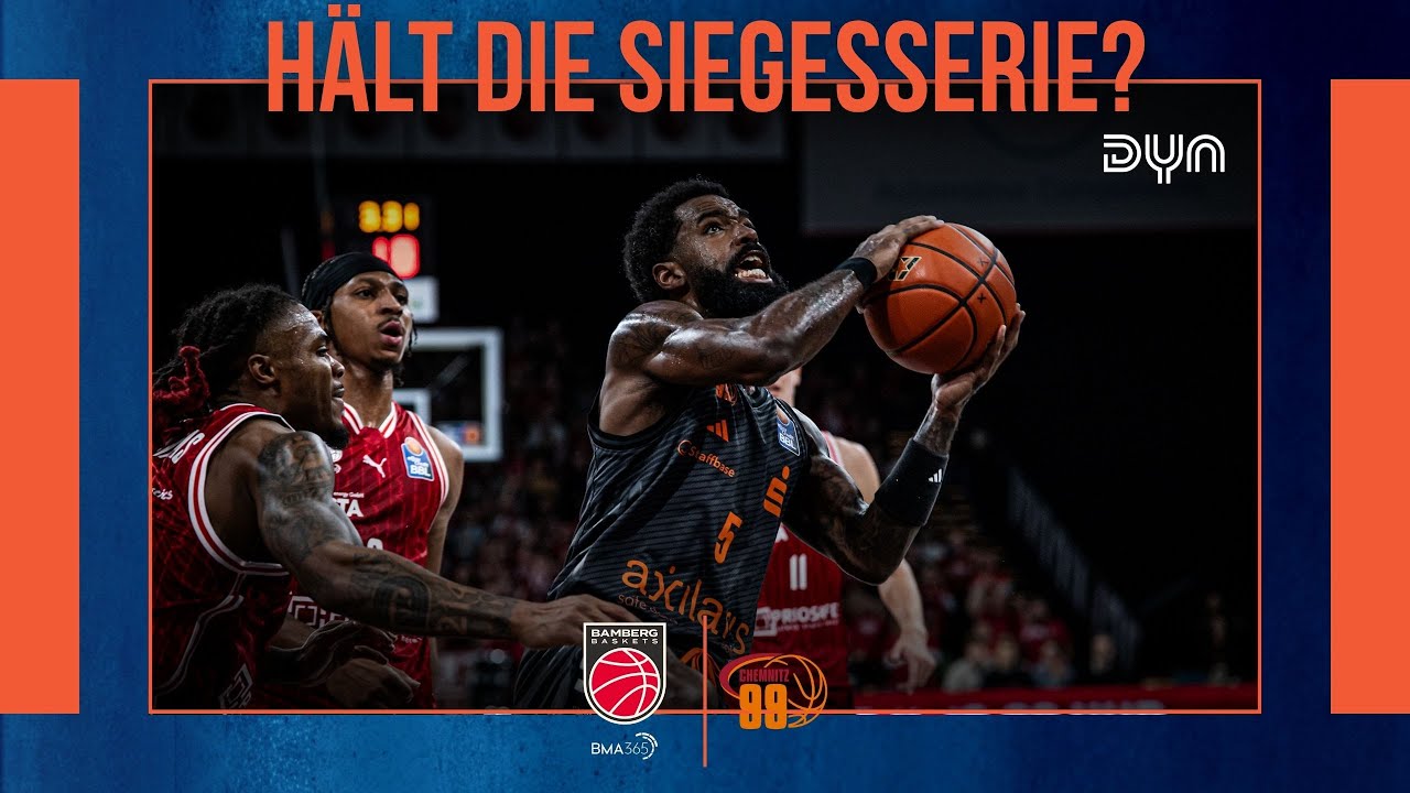 Highlights: BMA365 Bamberg Baskets - NINERS Chemnitz | easyCredit BBL | Dyn Basketball