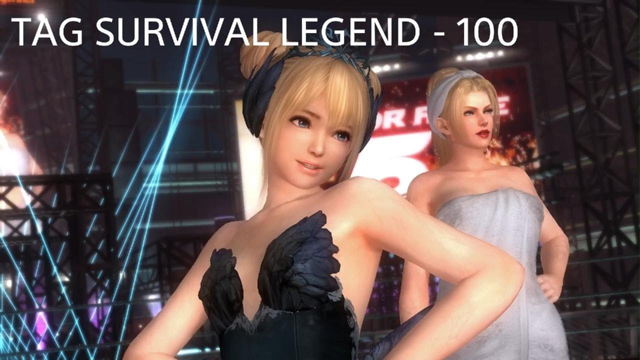 DEAD OR ALIVE 5 Last Round - TAG SURVIVAL LEGEND - MARIE ROSE & RACHEL (100)