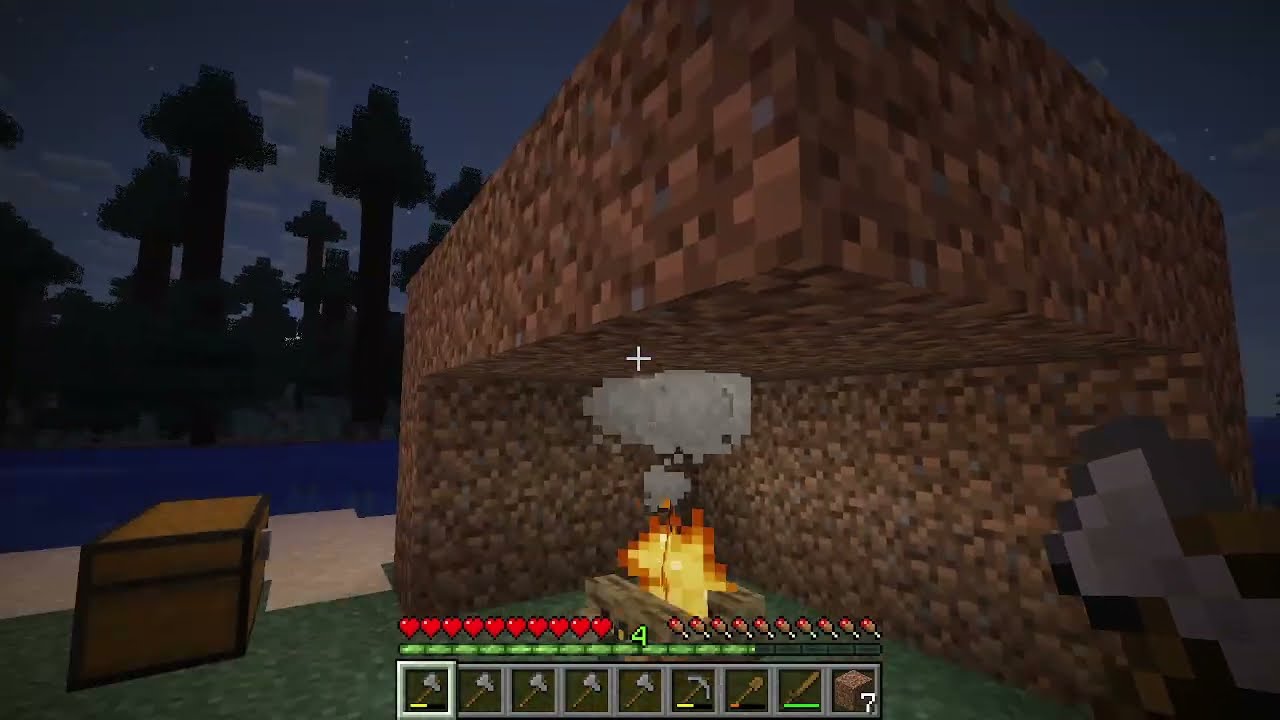 Chill Friday late night Minecraft, second time playing🩵💜🤍