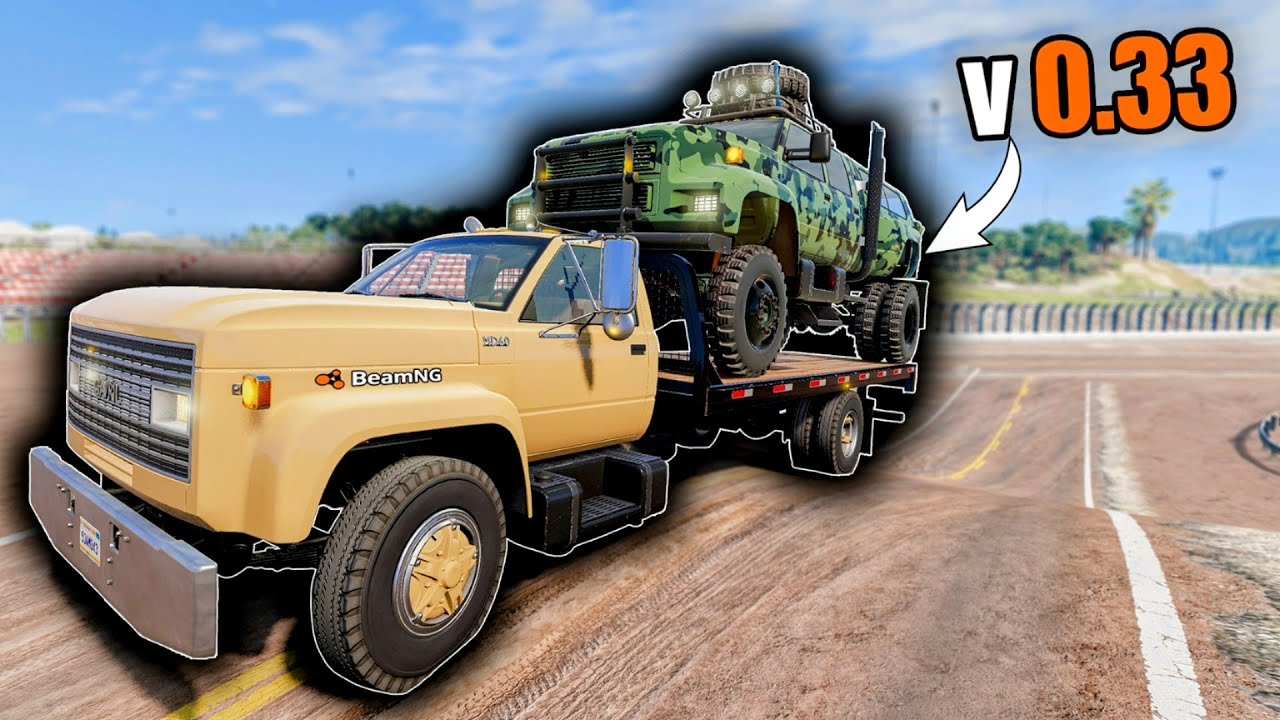 BeamNG.drive Update 0.33 (New Gavril MD-Series, Gavril T-Series Remake Part 3, & More!)