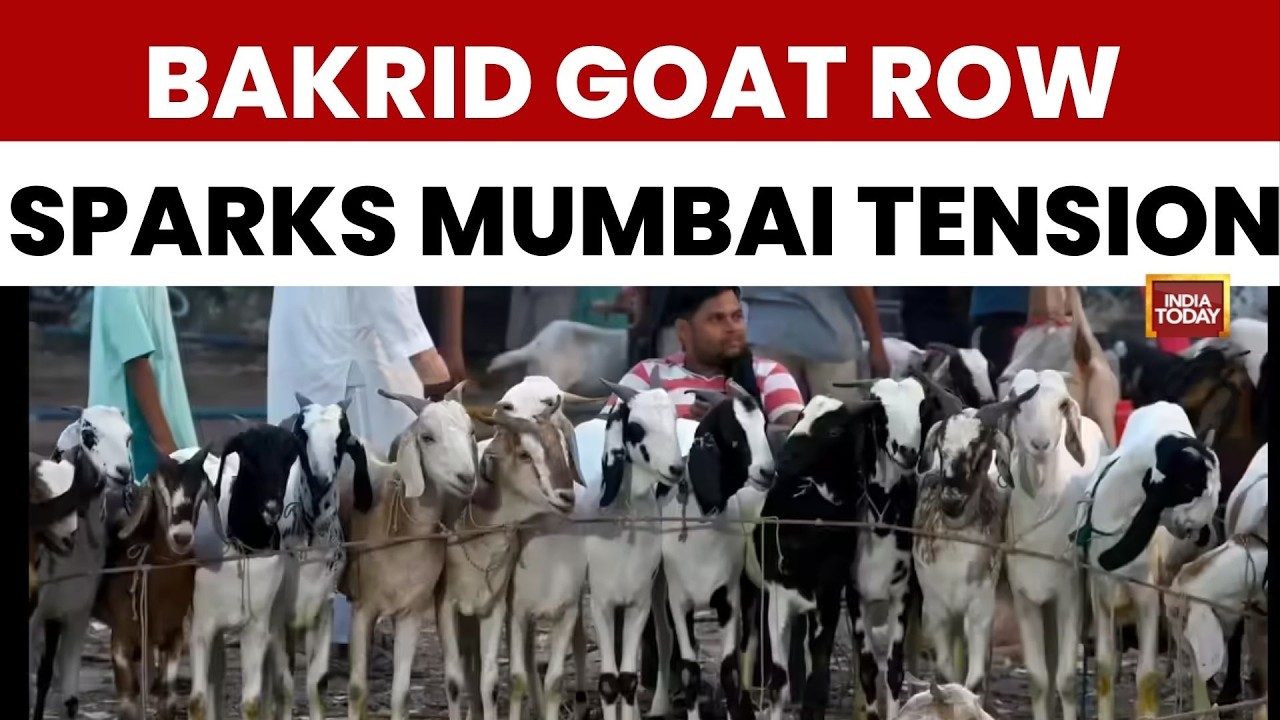 Mumbai Bakrid Controversy Deepens: Goats In Housing Society Trigger Massive Resident Protest