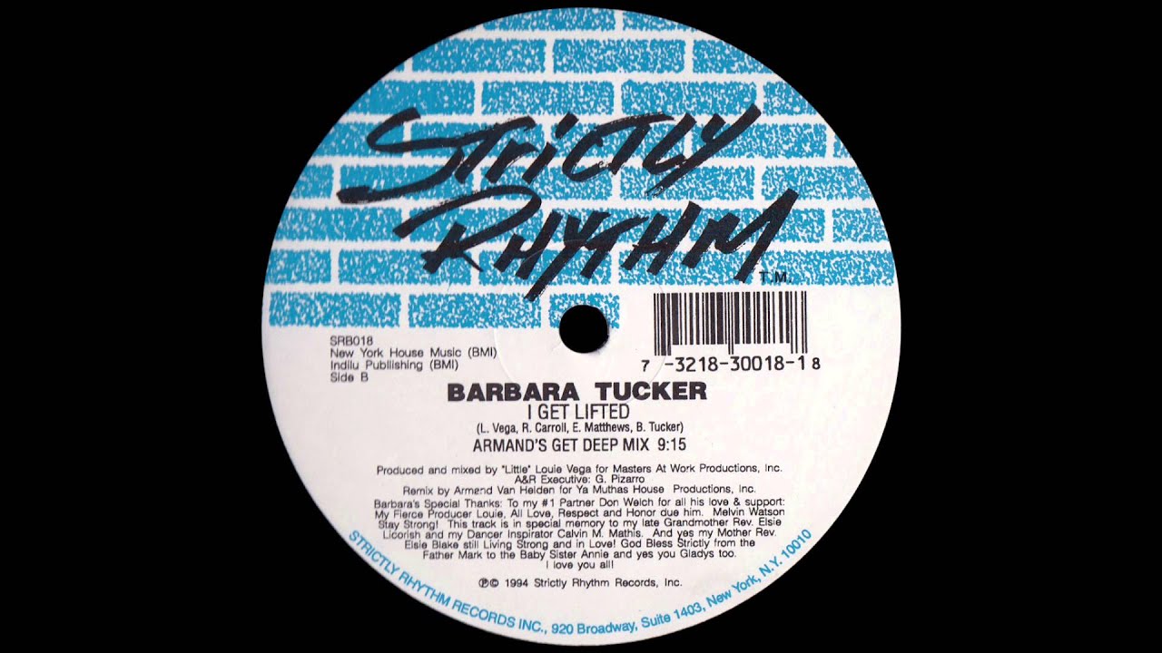 Barbara Tucker - I Get Lifted (Armand's Get Deep Mix) [1994]