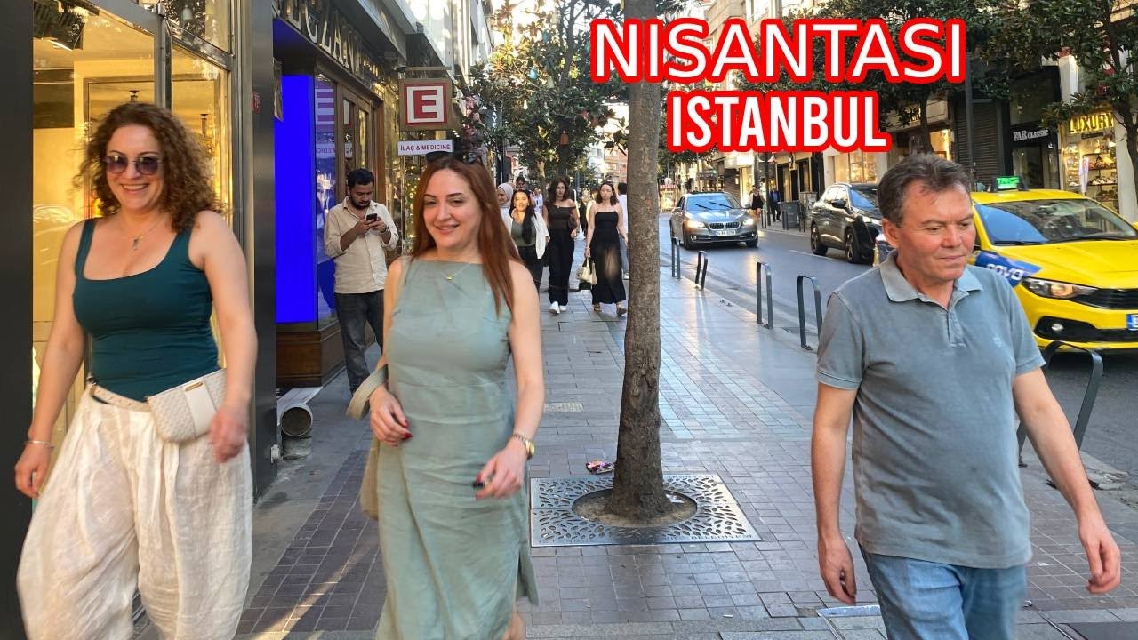 Nisantasi Istanbul - 4K Walking Tour | Istanbul, Turkey (August 2025) | Lady Walks