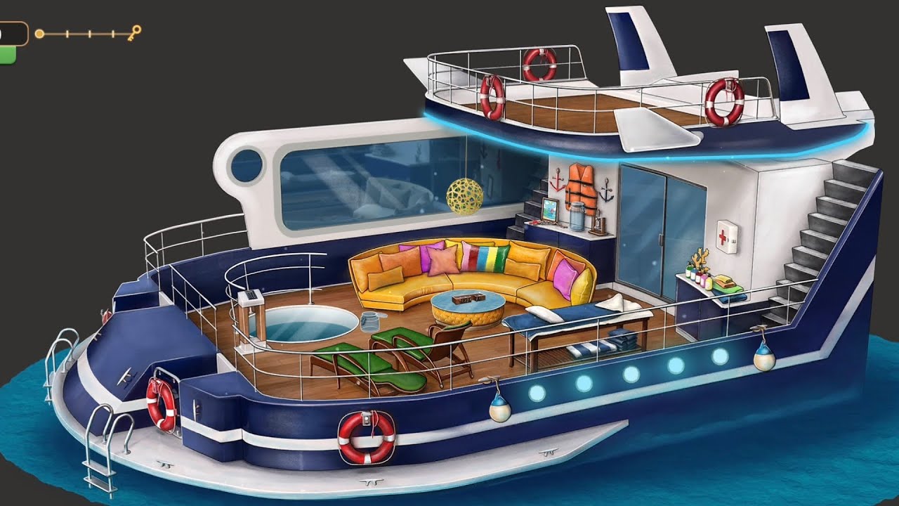 Rooms & Exits Escape Room Game Level 5 Chapter 1 Yacht Full Game Walkthrough Solution
