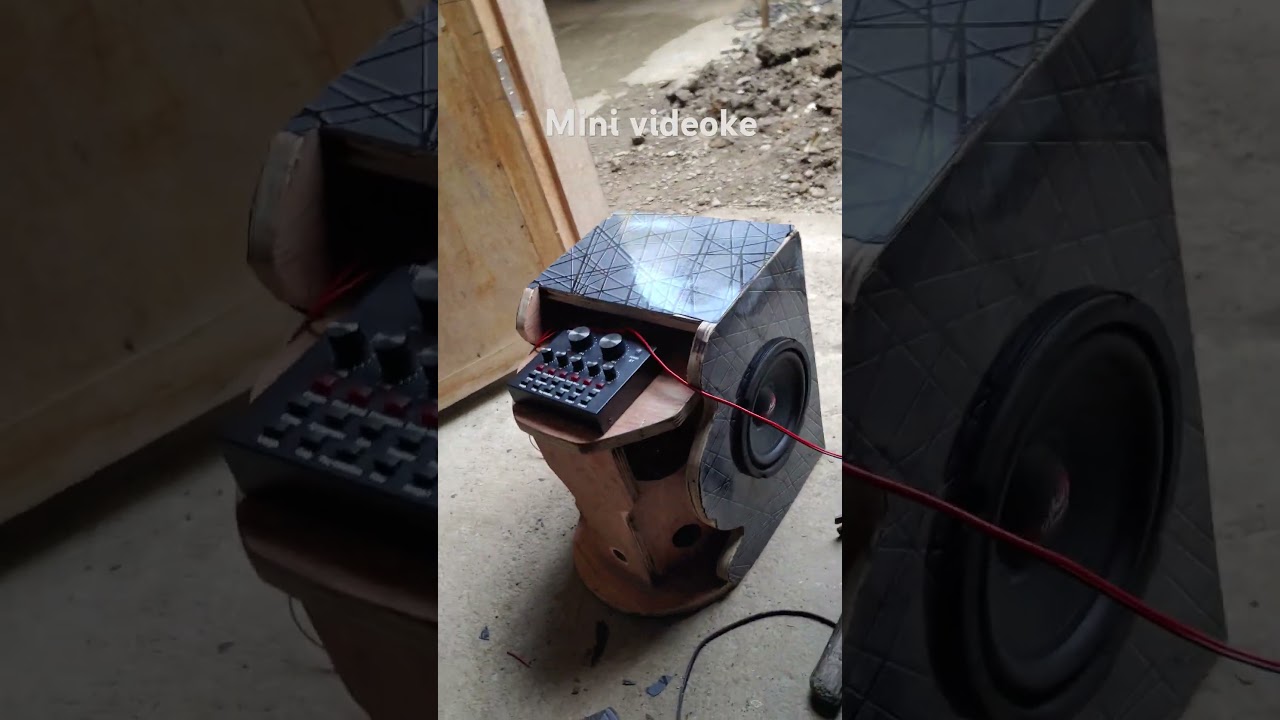 mini videoke machine D.i.y #diy #youtubeshorts