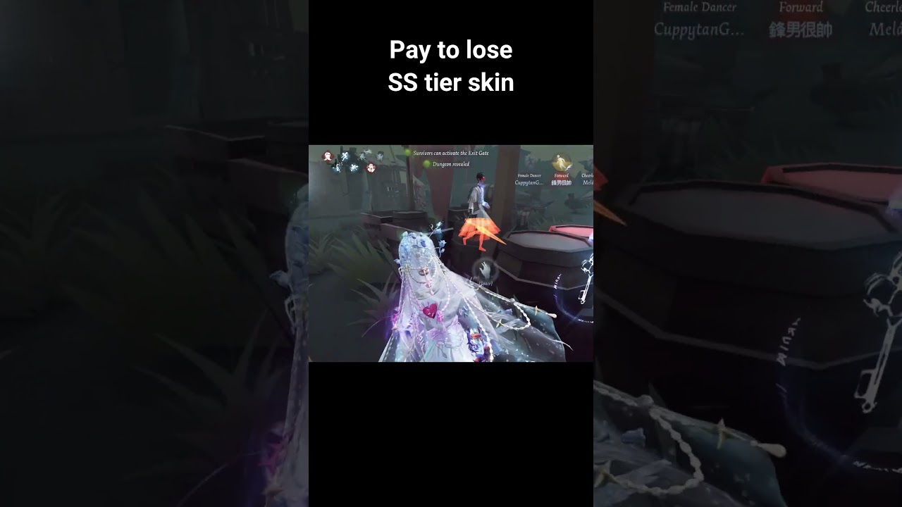 Pay to lose SS tier costume - (Identity v) #identityv