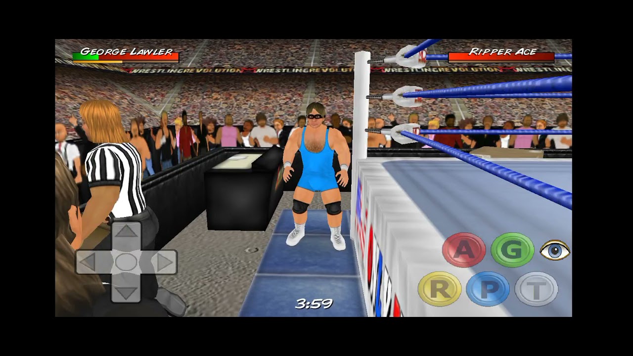 NEW WORLD CHAMPION GEORGE LAWLER VS TRIPLE H