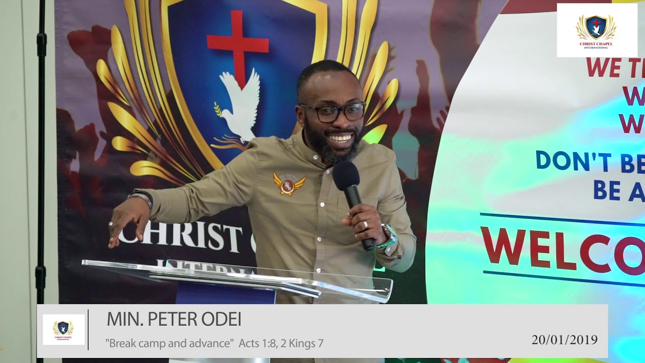Word by min. Peter Odei  