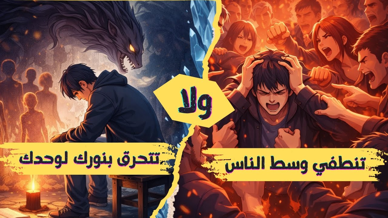 راديوكاست | تتحرق بنورك لوحدك ولا تنطفي وسط الناس؟!