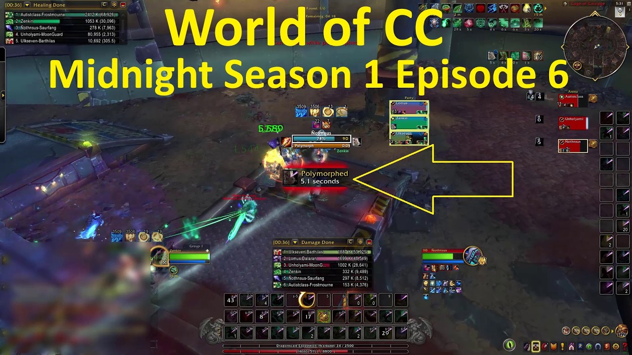 World of CC Midnight Season 1 Episode 6 | 12.0.5 WoW PvP Arena Solo Shuffle