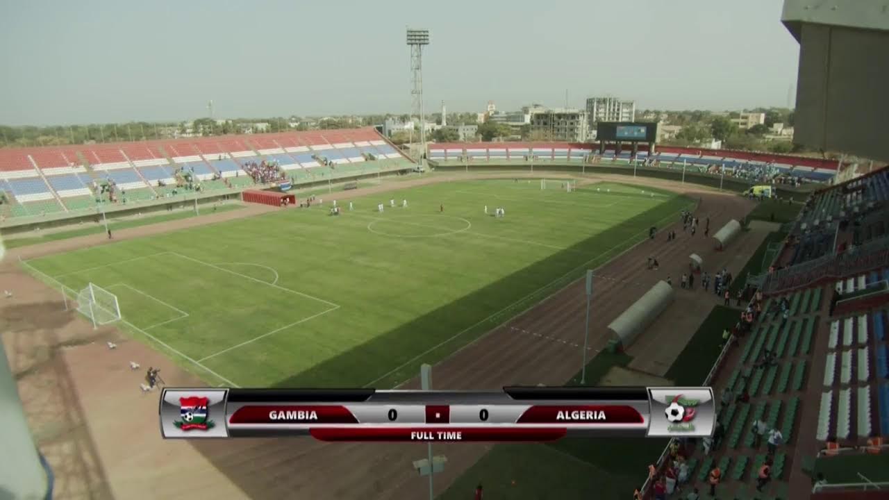 CAF AFRICA NATION CHAMPIONSHIP QUALIFIERS ( GAMBIA VS ALGERIA) 03.05.2025
