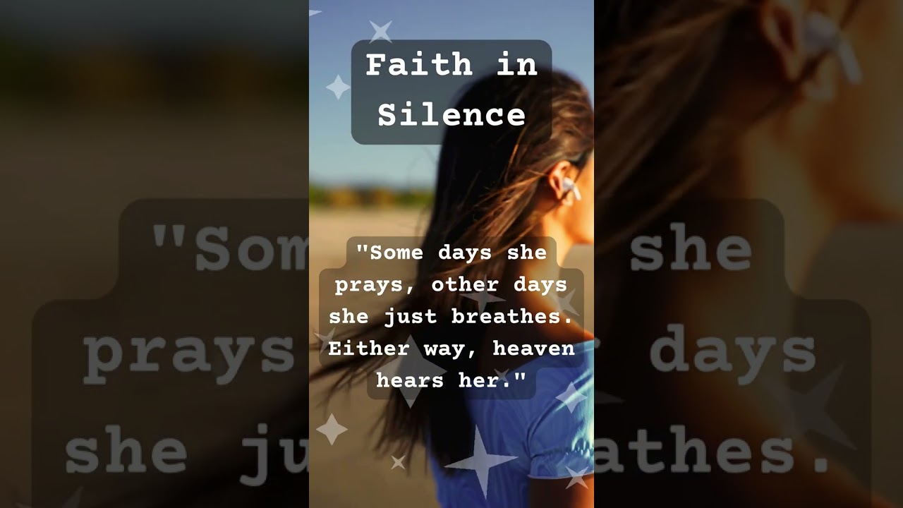 Faith in Silence!