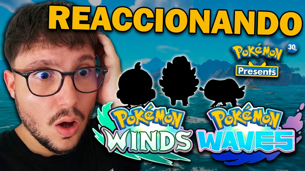 NUEVA GENERACIÓN DE POKÉMON ❗❗ POKÉMON VIENTO Y OLEAJE | REACCIÓN Pokémon Presents